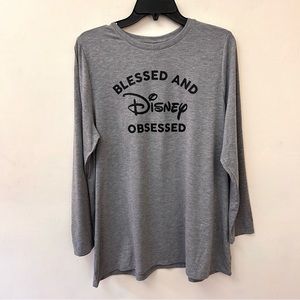 Disney x Lane Bryant blessed & obsessed long sleeve shirt size 14/16